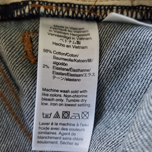 J CREW | NWT 770 Straight Blue Resin Rinse Japanese Denim Jeans (Size 32) - Picture 9 of 9